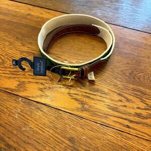 Simply Southern Men's 36 canvas Leather Golf Belt
